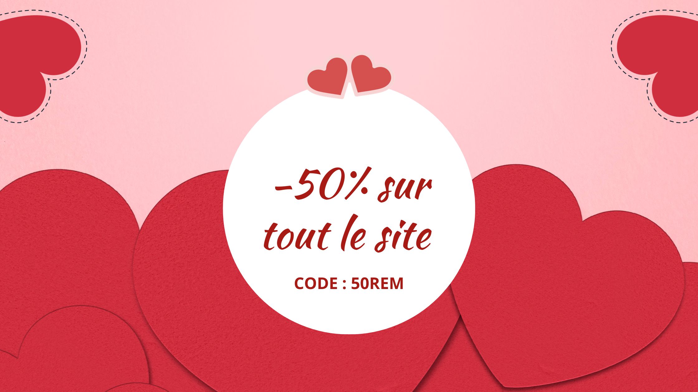 offre 50% remise